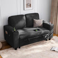 LINSY HOME Loveseat Sofa with Storage by LINSYHOME