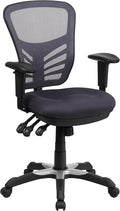 Flash Furniture Nicholas Mid-Back Swivel Office and Gaming Chair, Ergonomic by FlashFurniture