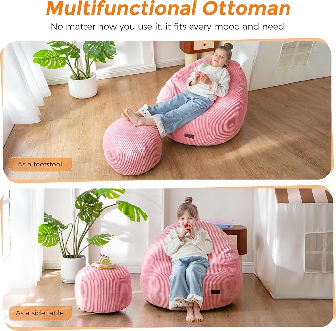 MAXYOYO Kids Bean Bag Chair - Image 4