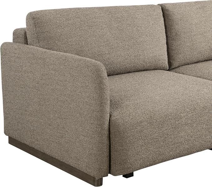 Serta Vail 86" Convertible Sleeper Sofa, Queen Size, Wall-Hugging Dreamglide - Image 8