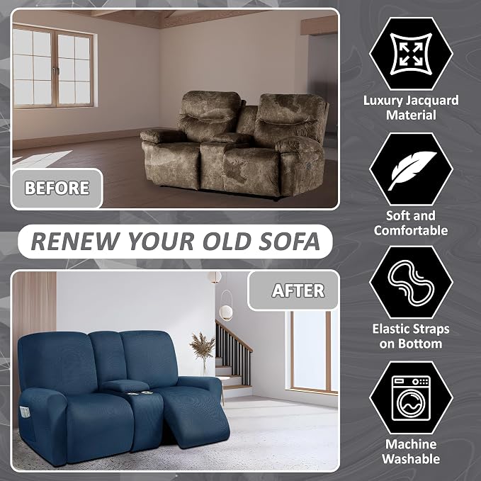 ULTICOR Reclining Love Seat - Image 4