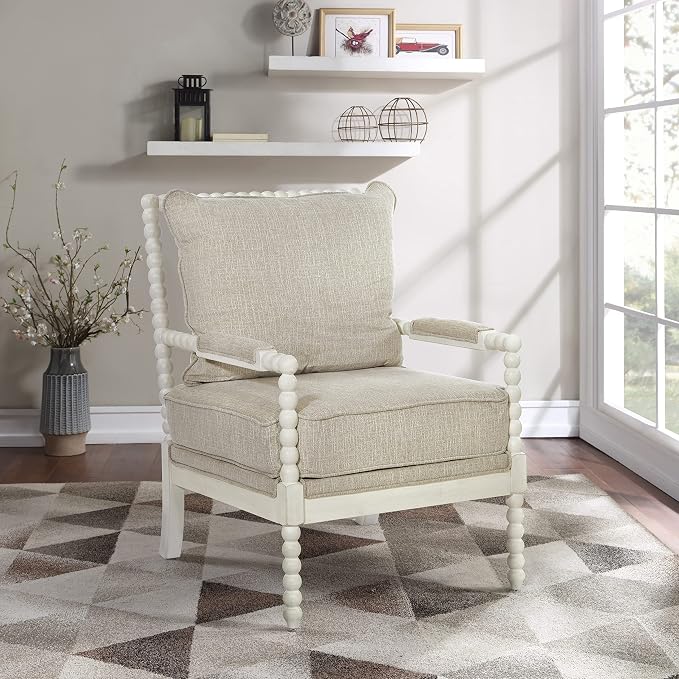OSP Home Furnishings Kaylee Spindle Accent Chair - Image 2