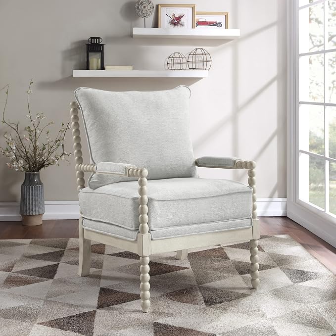 OSP Home Furnishings Kaylee Spindle Accent Chair - Image 2