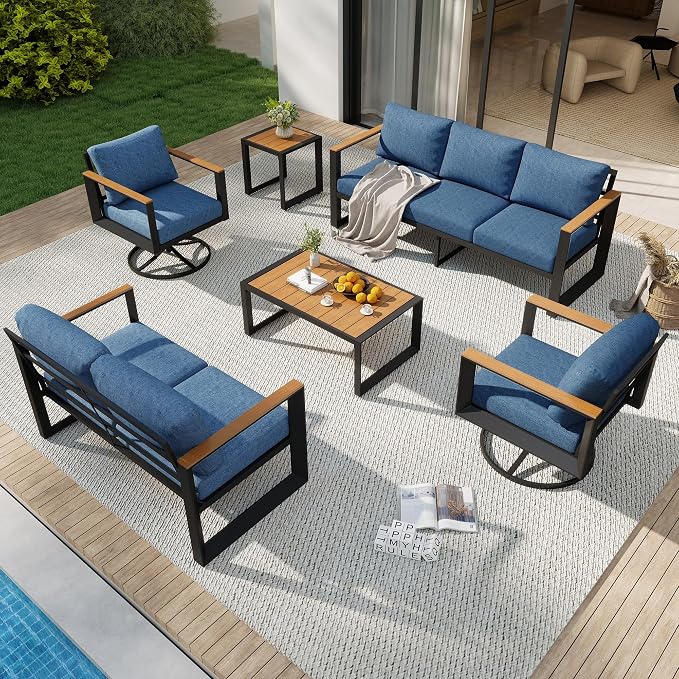 Aluminum Patio Furniture Set - Image 7