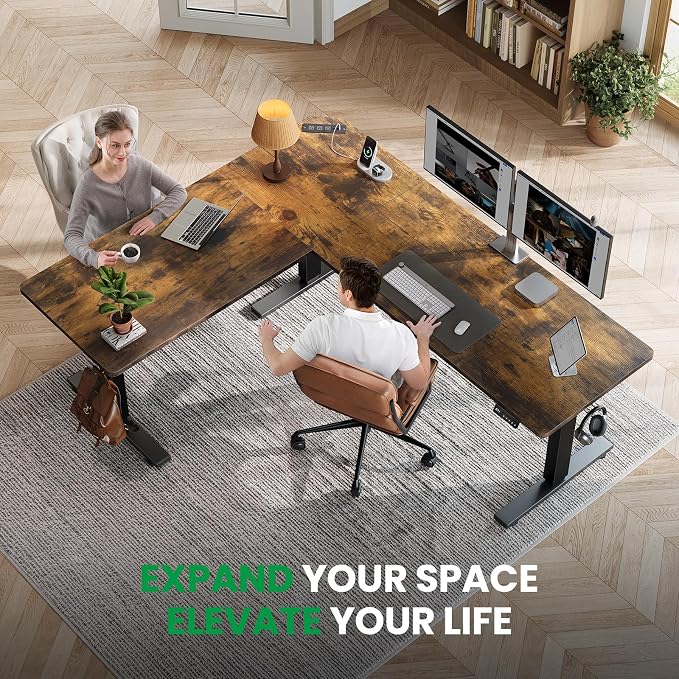 SIAGO L-Shaped Standing Desk - Image 2