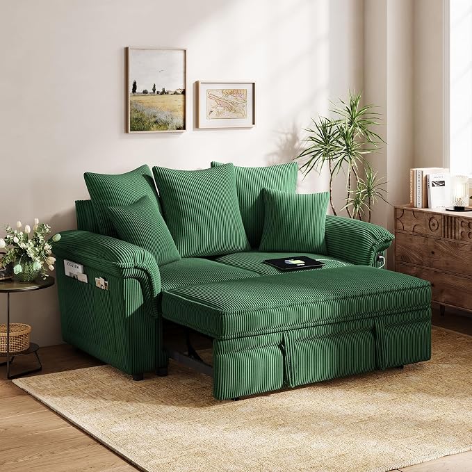 LINSY HOME Sectional Loveseat Sofa by LINSYHOME