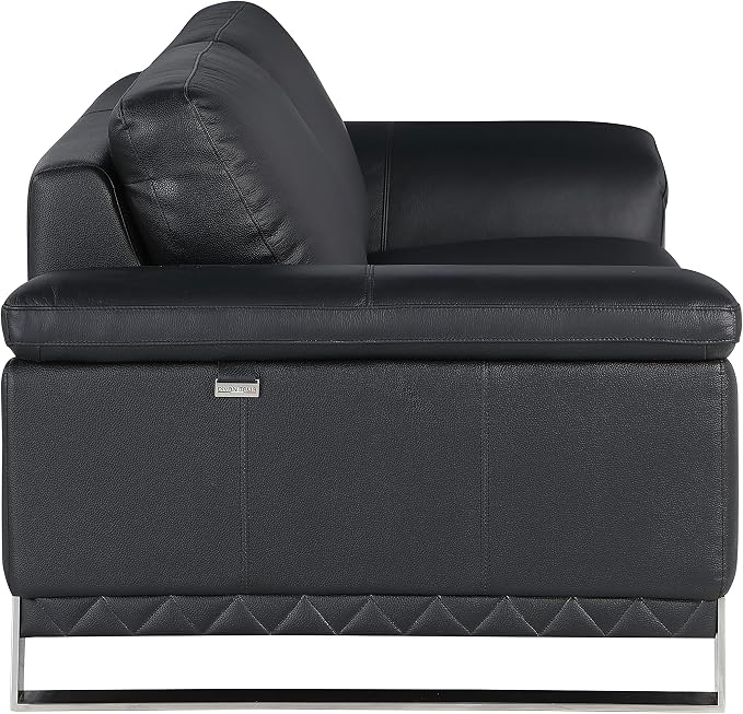 Blackjack Furniture Weston Collection Genuine Italian Leather Living Room - Image 5