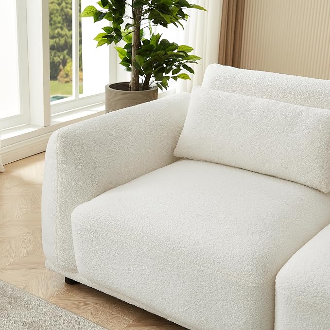 U Shaped Cloud Sectional, Convertible L Shaped Couch - Image 8