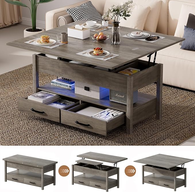 SYESWAY 42'' Lift Top Coffee Table by SYESWAYFurniture