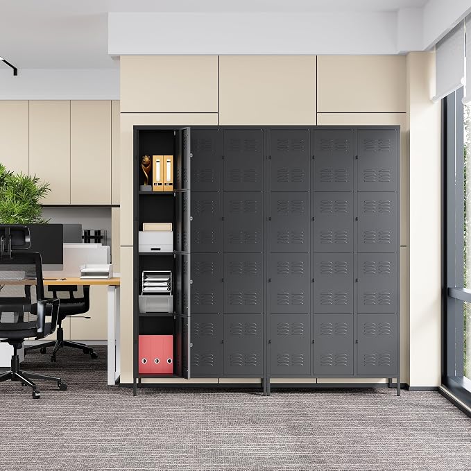 Metal Locker Storage Locker, Assemble Required - Image 9