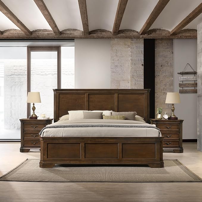 Roundhill Furniture Maderne 3-Piece Bedroom Set by RoundhillFurniture