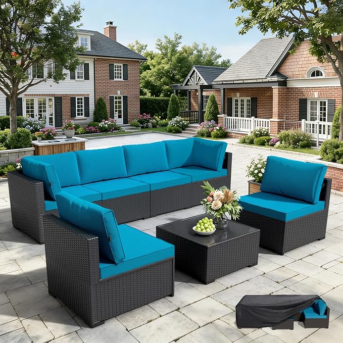 WWR Patio Furniture Set 7 Piece by Unknown