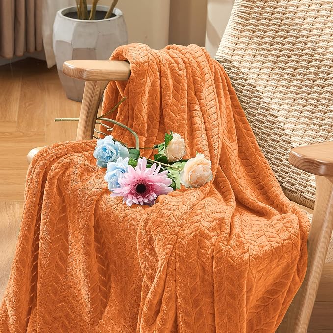 inhand Fall Throw Blanket, Super Soft Fuzzy Blanket - Image 2