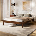 Bme Dinkee 15-Inch Solid Wood Queen Platform Bed Frame by Bme