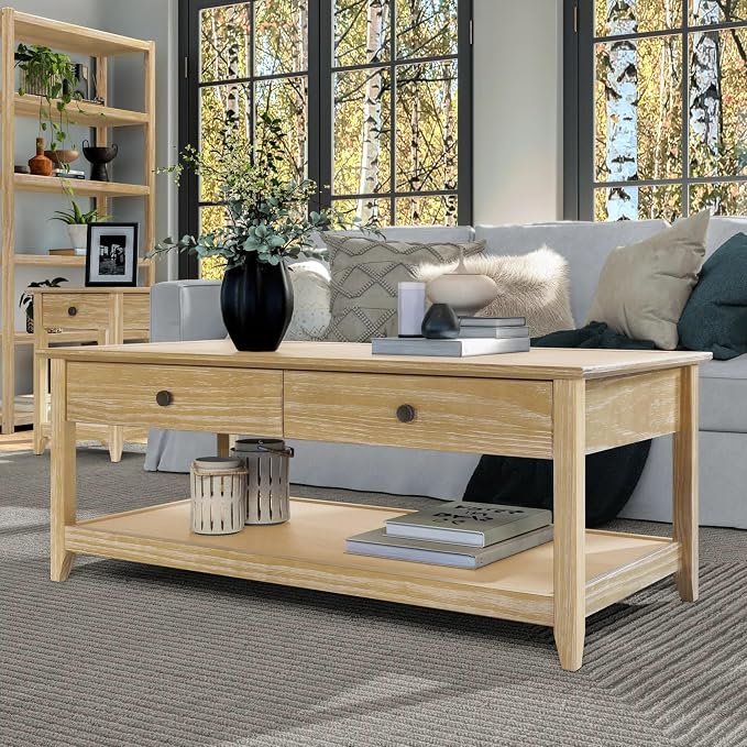 Grain Wood Furniture Greenport Coffee Table - Image 3