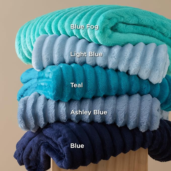 Bedsure GentleSoft Blue Twin XL Blanket - Image 8