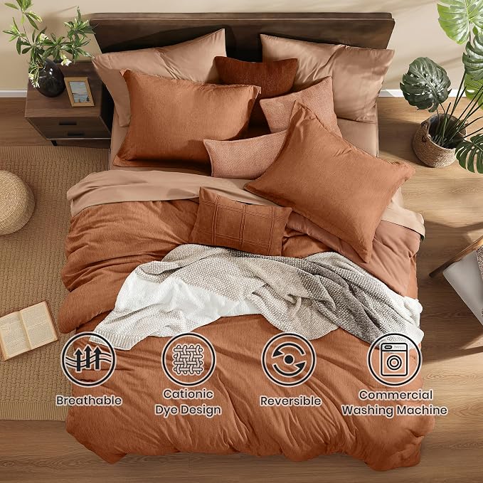 Monbix Oversized Queen Comforter Set - Image 2