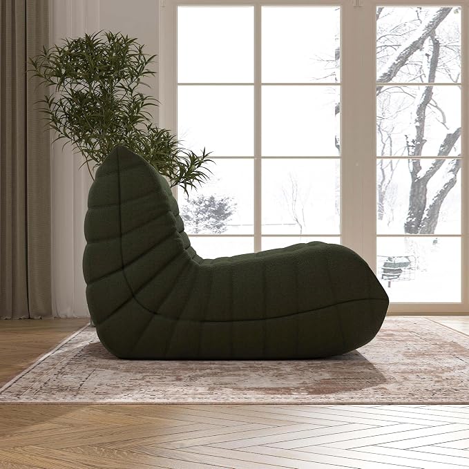 Bean Bag Chair, Fireside Chair Bean Bag Sofa Large Bean Bag Chair - Image 9