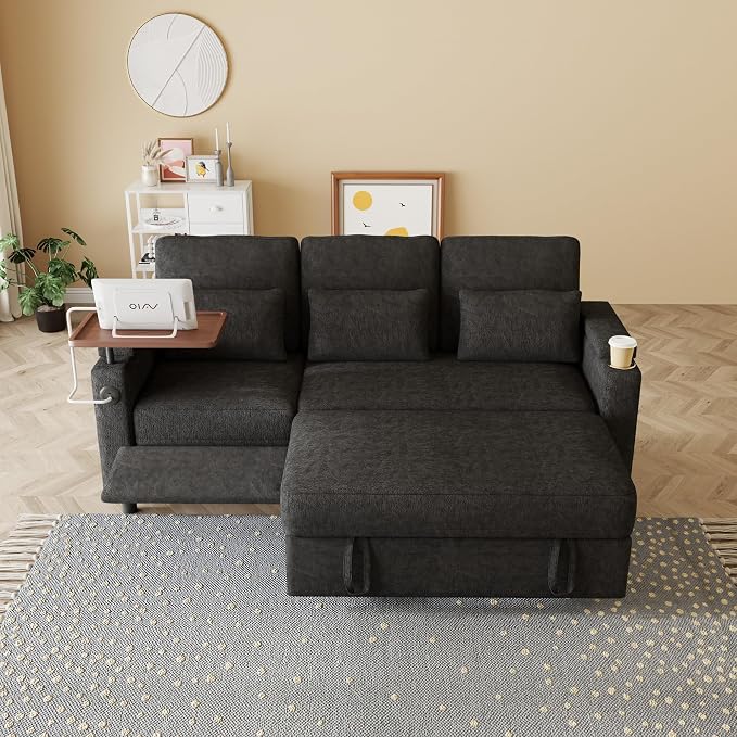 Queen Sectional Sleeper Sofa - Image 4