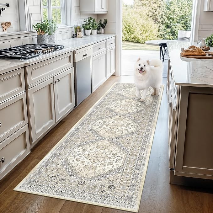 Hallway Runner Rug 2x12, Extra Long Washable Runner Rugs - Image 9