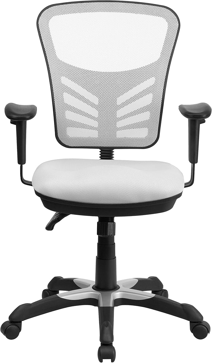 Flash Furniture Nicholas Mid-Back Swivel Office and Gaming Chair, Ergonomic - Image 7