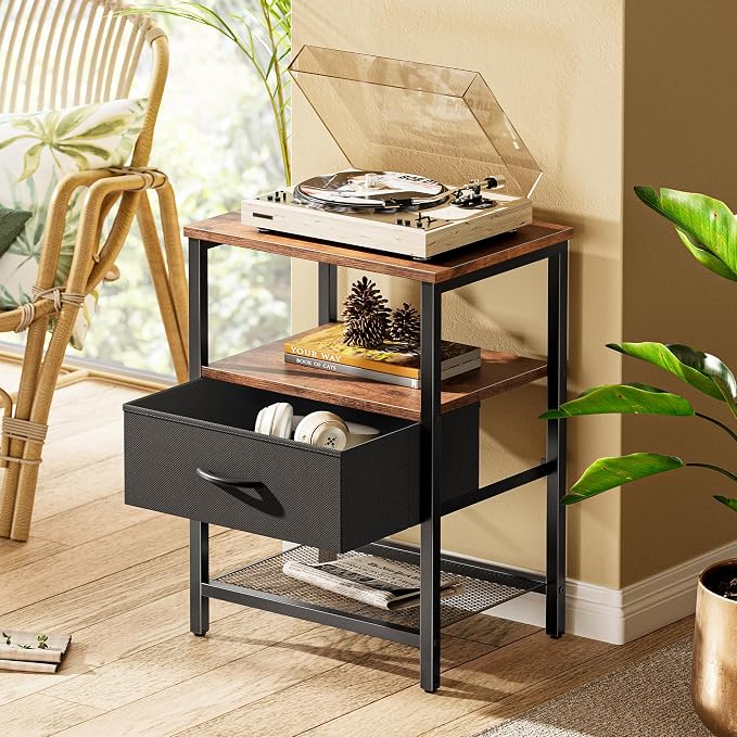 Huuger Nightstand Set of 2, Night Stand - Image 2
