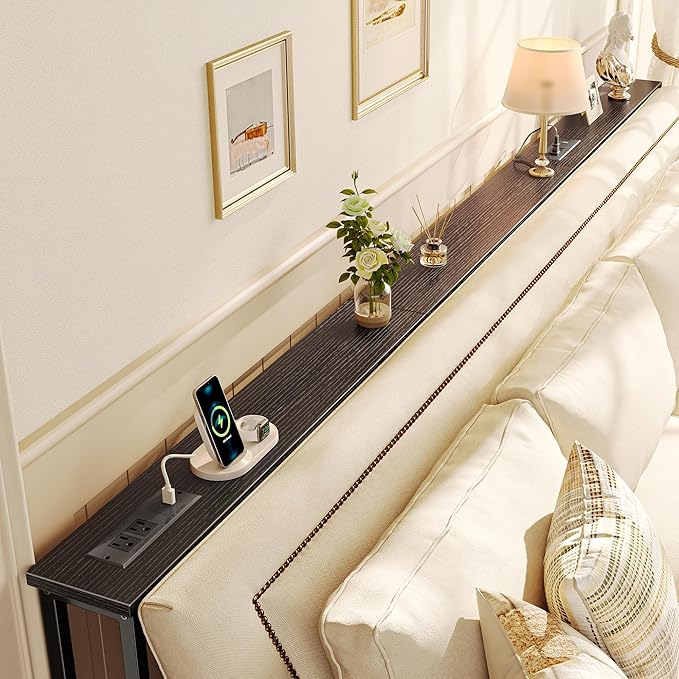 SUPERJARE 102 Inch Sofa Table - Image 2