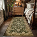 Washable Runner Rug, 2x6Ft Floral Runners by Rtizon