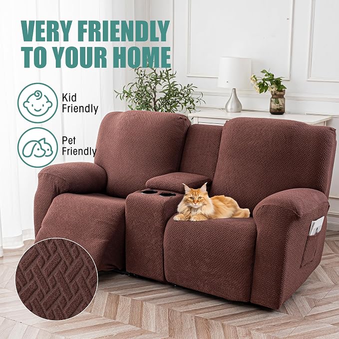 Genina Recliner Loveseat Covers - Image 4