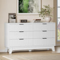 BORNOON 53" Long Dresser for Bedroom, 6-Drawer Dresser by BORNOON