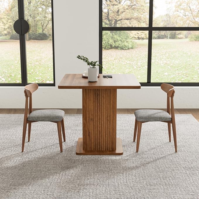 Small Square Dining Table for 2-4, 31.5 Inch Farmhouse Kitchen Table - Image 8