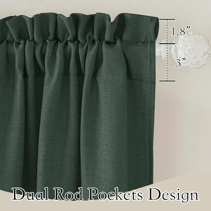 RYB HOME Kitchen Window Curtains - Image 2