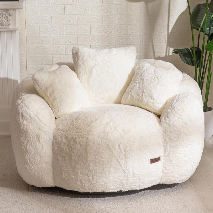 MAXYOYO Bean Bag Chair, Floral Shaped Bean Bag Sofa by MAXYOYO