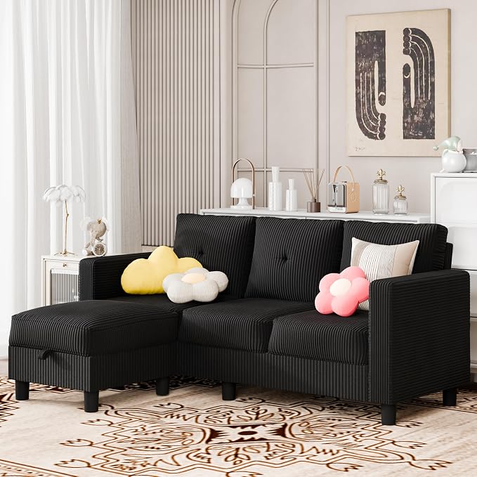 SUNLEI Convertible Sectional Couch Sofa - Image 7