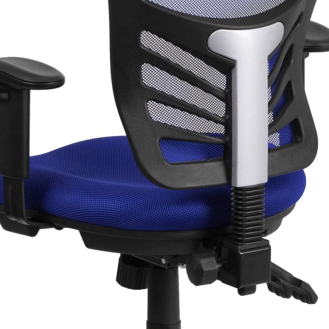 Flash Furniture Nicholas Mid-Back Swivel Office and Gaming Chair, Ergonomic - Image 8
