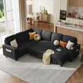 LINSY HOME Sectional Sleeper Sofa by LINSYHOME