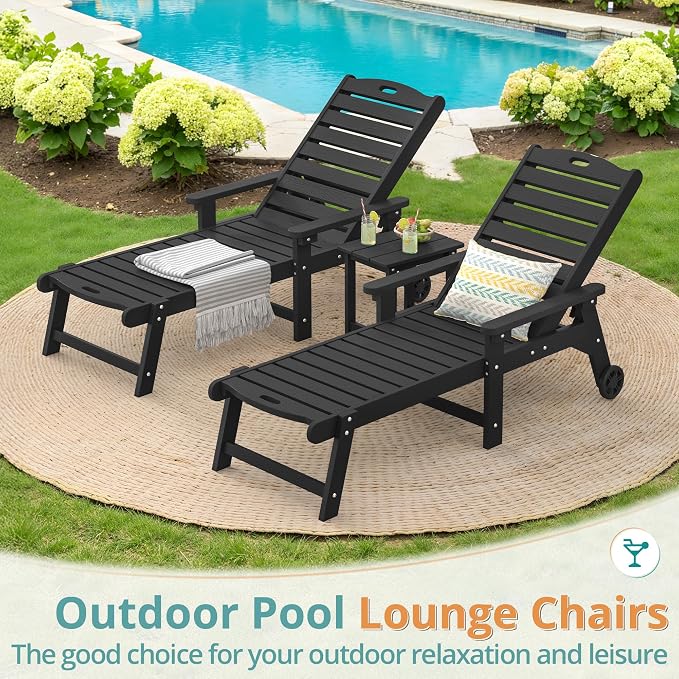 LUE BONA Outdoor Lounge Chair Set - Image 2