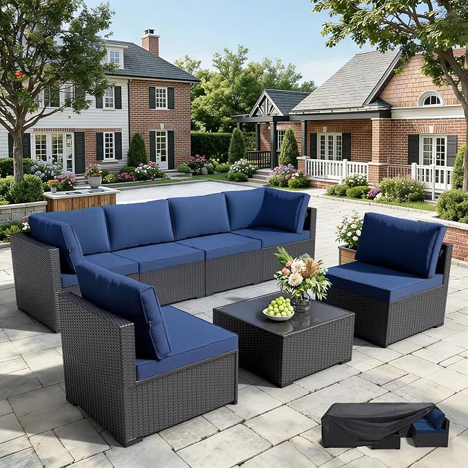 WWR Patio Furniture Set 7 Piece by Unknown