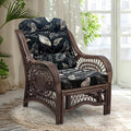 Malibu Lounge Living Accent Armchair Natural Rattan Wicker Handmade Design by Wickerix