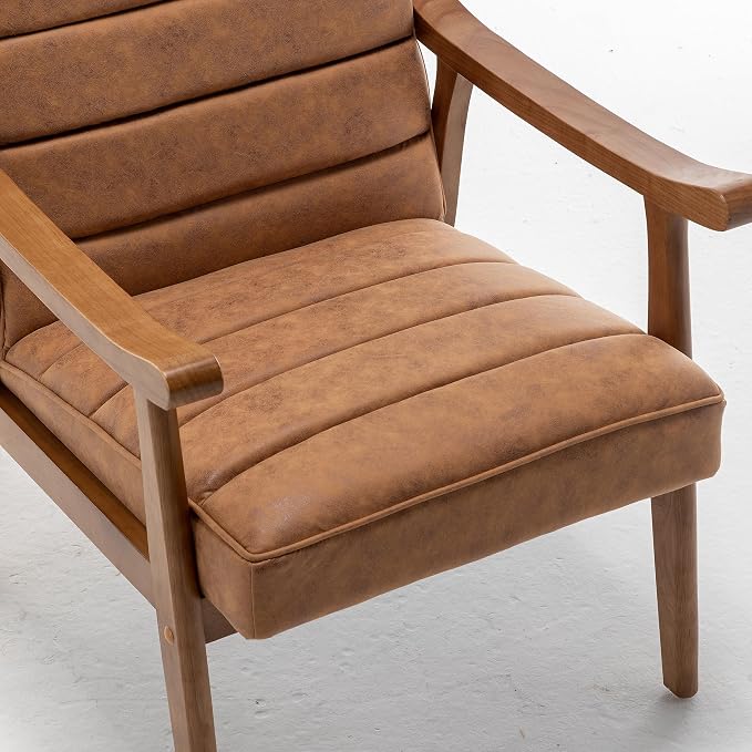 Container Furniture Direct Unique Mid Century Modern Accent Chair - Image 7