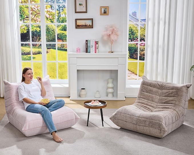 Bean Bag Chairs for Adults Giant Bean Bag Chair Memory Foam BeanBag Chair Bean - Image 8