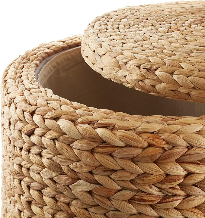 Casafield 17" Round Storage Ottoman - Image 7