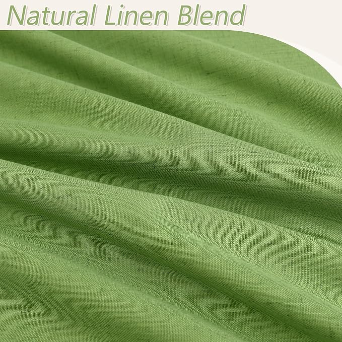 Guken 100% Blackout Curtains 90 Inch Length 2 Panels Set - Image 3