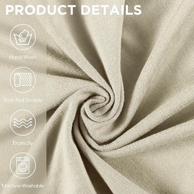 Peryiter 3 Pcs Couch and Loveseat Covers Set Sofa Cover - Image 4