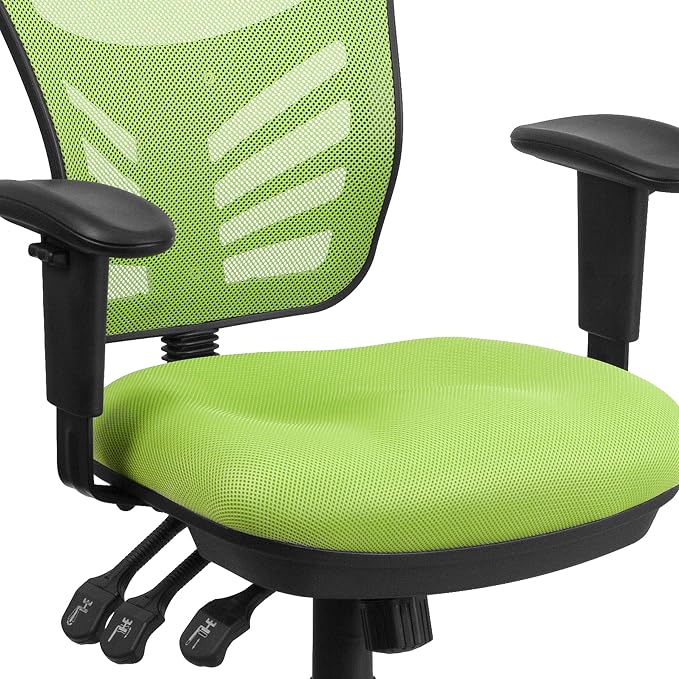 Flash Furniture Nicholas Mid-Back Swivel Office and Gaming Chair, Ergonomic - Image 9