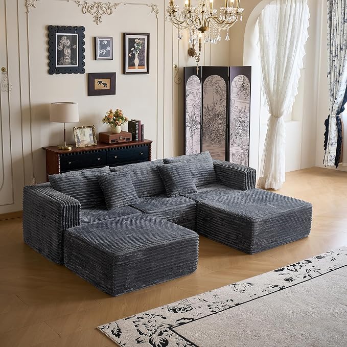 110" Modular Sectional Couch - Image 4