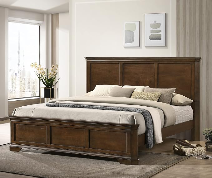 Roundhill Furniture Maderne 3-Piece Bedroom Set - Image 4