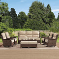 HILLGA Luxury High Back Patio Furniture Set by HILLGA