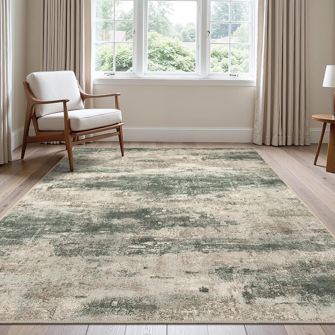 BEIMO Area Rugs 10x12 for Living Room Bedroom, Modern Abstract Machine Washable - Image 3