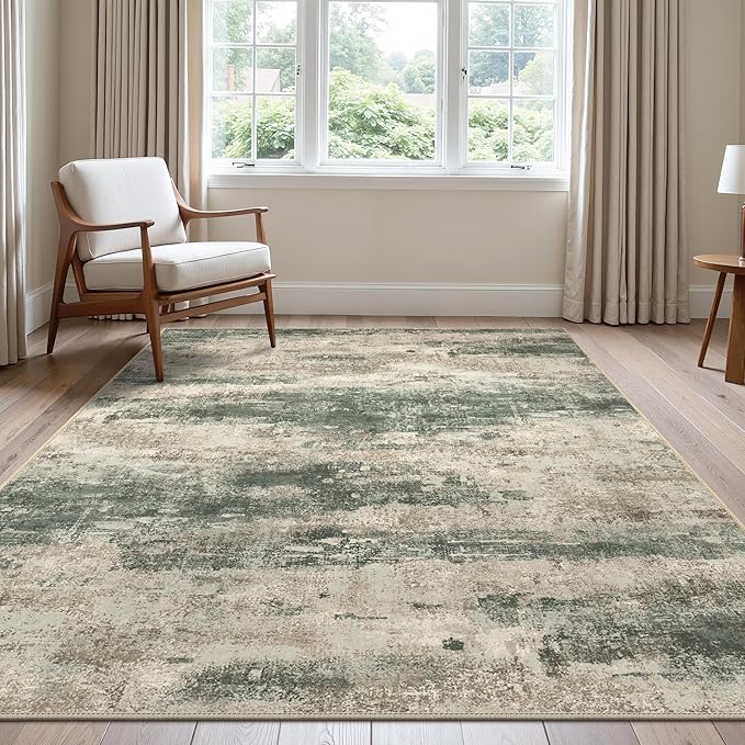 BEIMO Area Rugs 9x12 for Living Room Bedroom, Modern Abstract Machine Washable - Image 3
